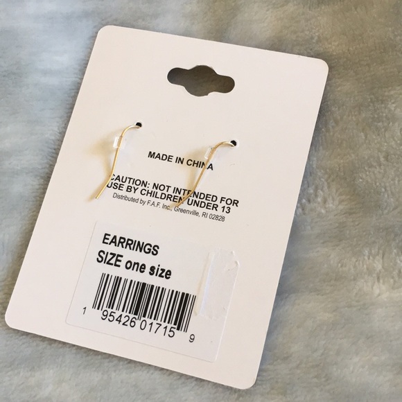 Halloween Dangling Flying Bat Pierced Fashion Earrings NWT metal vinyl. - Picture 8 of 11